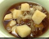 A picture of step 4 of Yam, White Fungus, and Winter Melon Tea Sweet Soup.