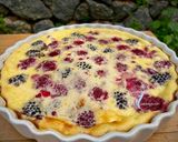 Foto del paso 8 de la receta Tarta Jugosa de frutos rojos "Clafouti" 😋