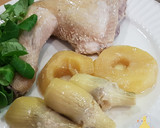Foto del paso 10 de la receta: Pollo a la mostaza con manzana y alcachofas