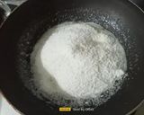 A picture of step 2 of Kesar Kopra Paak (Janmashtami Special).