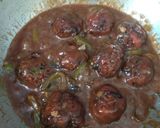 व्हेज मंचुरीअन विथ ग्रेव्ही (Veg Manchurian With Gravy Recipe In Marathi) रेसिपी स्टेप 12 फोटो 