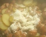 A picture of step 4 of Stovetop Hotdog and Potato Stew.