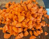 Une image de l'étape 6 de Effiloché de lotte aux carottes.