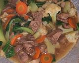 Foto langkah ke 5 dari resep Tumis ati ayam / Capcay kuah ati ayam.