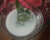 Foto langkah ke 4 dari resep Bubur singkong pandan.