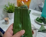 Foto langkah ke 7 dari resep Bacang ketan isi ayam gurih daun pisang (tanpa rebus lama)🍙.
