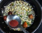 A picture of step 5 of Dal palak/ dal with spinach.