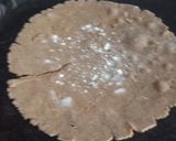 A picture of step 3 of Ragi nachos.