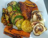 Foto del paso 1 de la receta: Verduras asadas en la Planchetta
