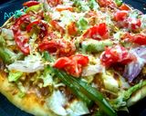 मिक्स वेज चीज़ पिज़्ज़ा (mix veg cheese pizza recipe in Hindi) रेसिपी चरण 5 फोटो