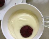 A picture of step 3 of Red Velvet Truffles.