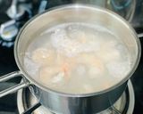 Hình bước làm 2 của món Canh Mướp Nấu Tôm Cải Trời