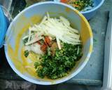 Palak and Finger Chips Pakora recipe step 1 photo