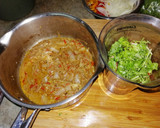 Foto del paso 3 de la receta: Filete de Cazón Horneado en Crema de Cebolla