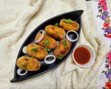 A picture of step 4 of Soya Chunks Kabab.