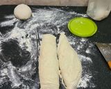 Foto del paso 7 de la receta: Pizza con todos los detalles, cantidades y esperas