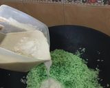 Foto langkah ke 2 dari resep Pulut pandan siram kolak duren.
