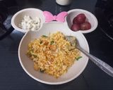 Foto langkah ke 4 dari resep Golden Fried Rice (Start 6+) sesuaikan tekstur.
