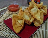 Foto langkah ke 4 dari resep Pangsit Ayam Goreng #StepbyStep.