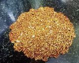 A picture of step 4 of Roasted Sunflower Seeds Chikki.