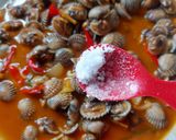 Foto langkah ke 6 dari resep Kerang Dara Saus Asam Manis.