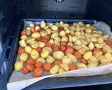 Pieczone ziemniaki z tymiankiem i rozmarynem 🌱 krok przepisu 1 zdjęcie