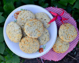 Foto del paso 4 de la receta: Galletas saladas de ricota, avena y queso❤