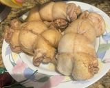 Hình bước làm 3 của món Gà rút xương chiên giòn