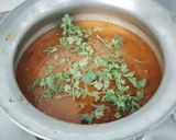 A picture of step 11 of Matki Misal pav.