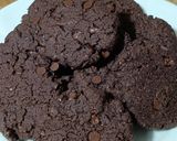 A picture of step 4 of Flourless Chocolate Cookies.