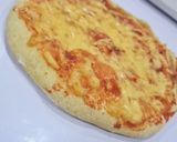 A picture of step 1 of Margherita Pizza 🍕.