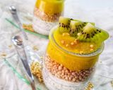 Foto del paso 1 de la receta: Pudin de Chía con mango y kiwi