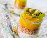 Foto del paso 1 de la receta: Pudin de Chía con mango y kiwi