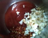 A picture of step 3 of Honey Chilli Potatoes.