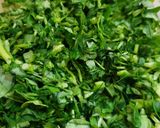 A picture of step 1 of Aloo Methi Matar.