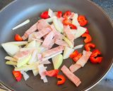 Foto del paso 2 de la receta: Papas con habichuelas y bacon 🥓