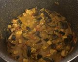 Tofus padlizsáncurry recept fázis 5 fotója
