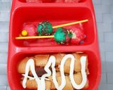 Foto langkah ke 3 dari resep Pisang kukus loly bekal anak Simpel.