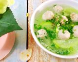 Hình bước làm 3 của món Canh Bầu Nấu Mọc
