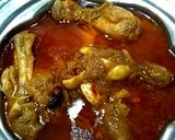 A picture of step 2 of Chicken Badaami Karahi.