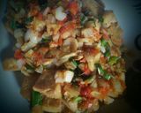 A picture of step 2 of Peppered Tofu.