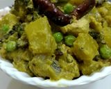 মটর শুঁটি দিয়ে তেতো চচ্চড়ি(motor shuti diye teto chorchori) রেসিপির ধাপ 6 ছবি