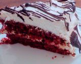 Φωτογραφία βήματος 8 της συνταγής Red velvet cake τούρτα