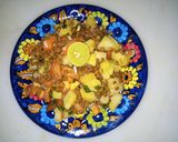 A picture of step 4 of Alu Kali dal chat.