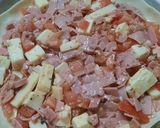 Foto del paso 7 de la receta: Tarta con tomate, jamón y queso