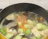 Hình bước làm 3 của món Canh soup củ quả chay
