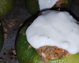Foto del paso 3 de la receta: Zapallitos rellenos de carne con acompañamiento de arroz frito