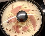 Foto del paso 5 de la receta Galette de jamón 🍖, queso 🧀 y huevo 🍳(wrap)