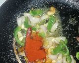 A picture of step 3 of Dragon chicken.