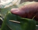 Foto langkah ke 3 dari resep Lupis Kulit Buah Naga.